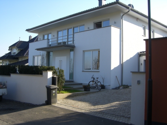 Fertiggestelltes Bauprojekt